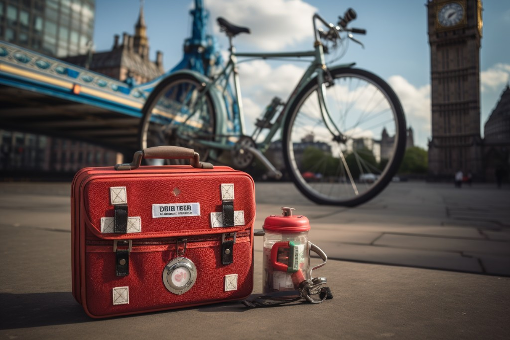 A first aid kit essential for group rides - London, United Kingdom