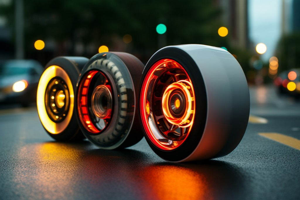 Different sizes of electric skateboard wheels - Sydney, Australia