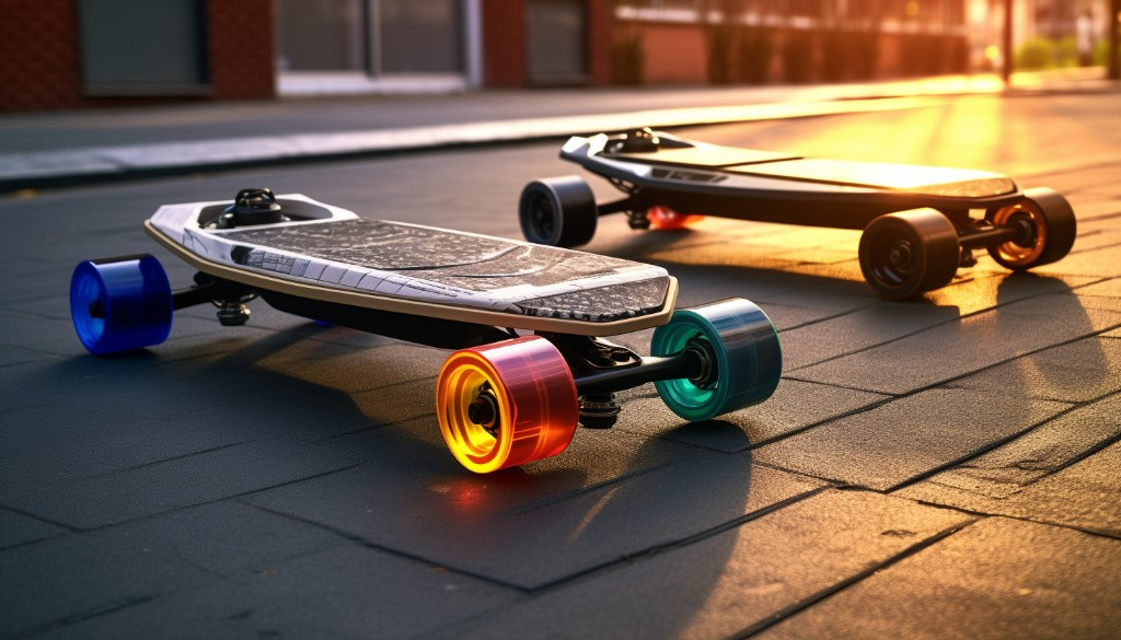 Different types of electric skateboards - Denver, USA