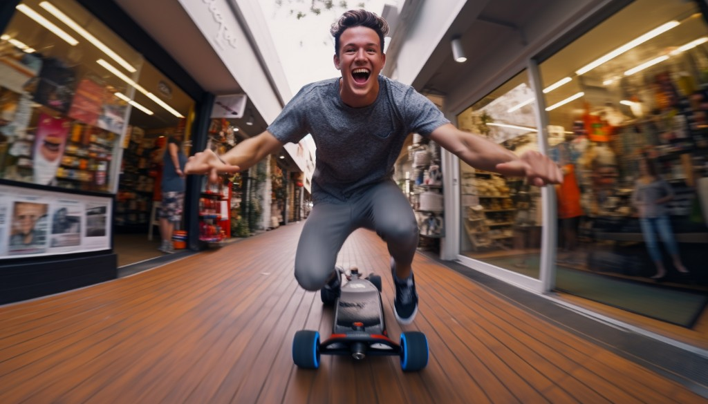Reading online reviews about an electric skateboard seller - Sydney, Australia