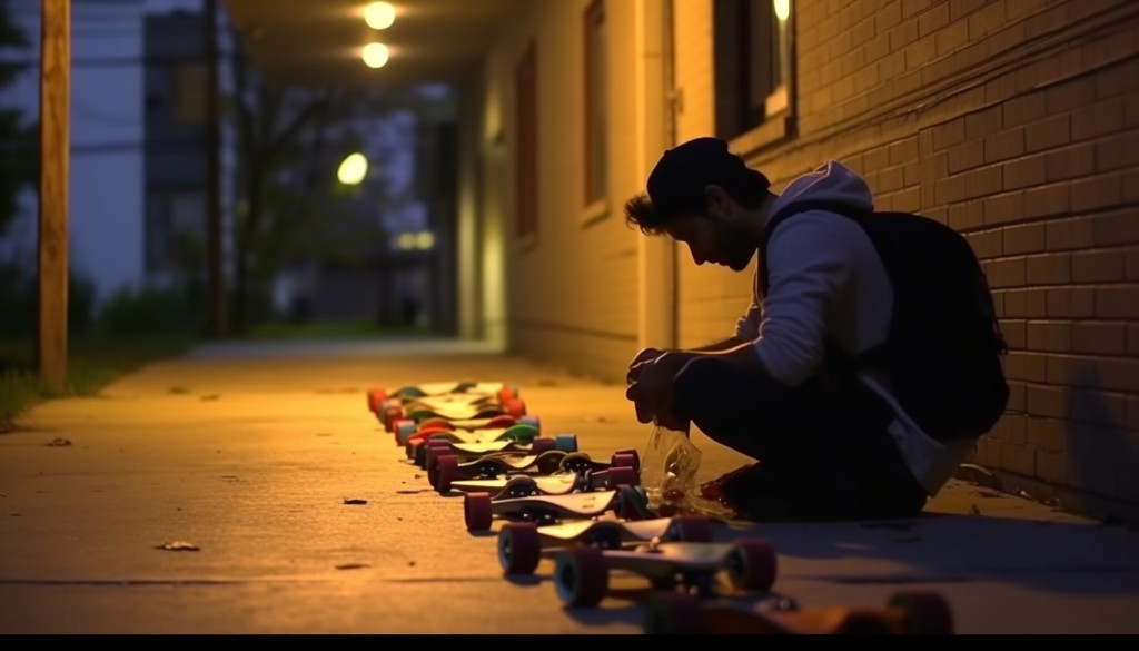A man choosing an electric skateboard based on power needs - Toronto, Canada